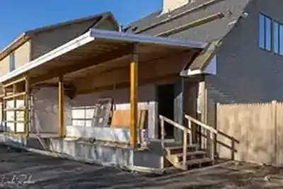 franklin-food-pantry-door-march2023 Franklin Food Pantry building March update side door