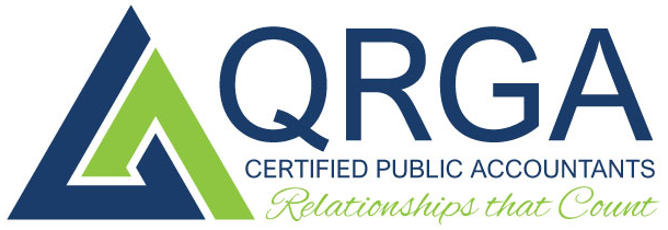 QRGA certified public accountants, logo