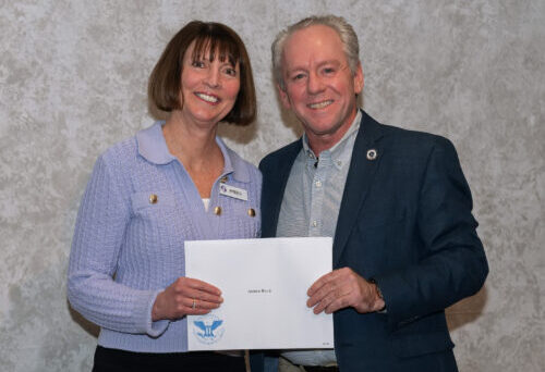 State Rep Jeff Roy with Amber Baur