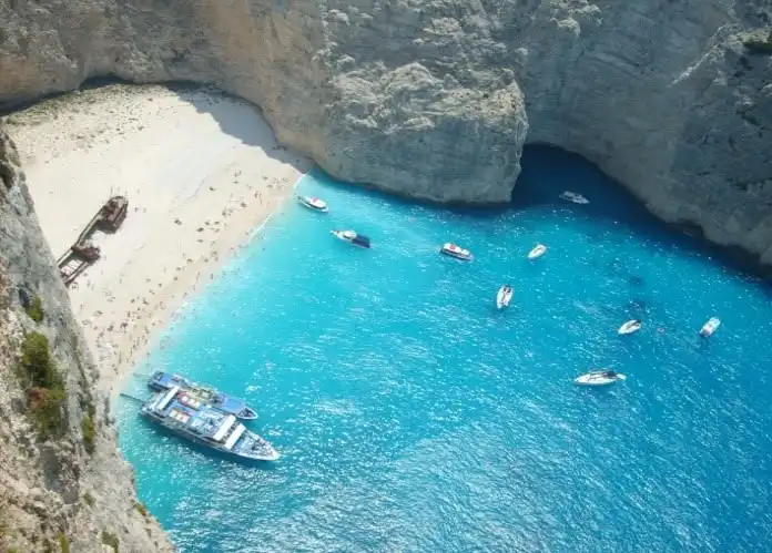 shipwrecked beach, Greece